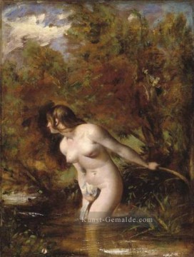 Musidora die Badende William Etty Nacktheit Ölgemälde